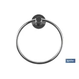 TOALLERO CIRCULAR GAMA LAGOA INOX 304  BRILLO
