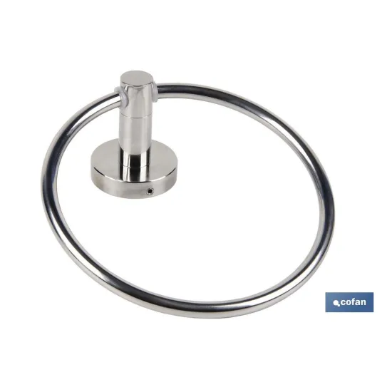 TOALLERO CIRCULAR GAMA LAGOA INOX 304  BRILLO
