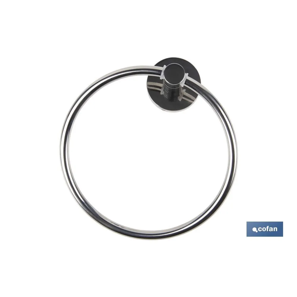 TOALLERO CIRCULAR GAMA LAGOA INOX 304  BRILLO