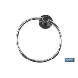 TOALLERO CIRCULAR GAMA LAGOA INOX 304  BRILLO