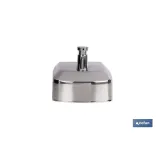 DOSIFICADOR DE JABÓN EN ACERO INOXIDABLE 304 CEPILLADO 1000 ML 12,6 X 6 X 20,3 CM