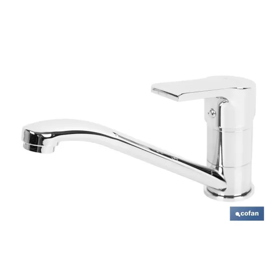 GRIFO MONOMANDO FREGADERO CAÑO BAJO MODELO ROSS