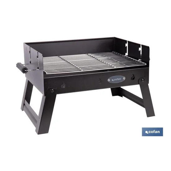 BARBACOA DE CARBÓN PORTÁTIL 455 X 345 X 315 MM