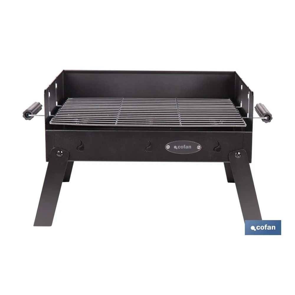 BARBACOA DE CARBÓN PORTÁTIL 455 X 345 X 315 MM