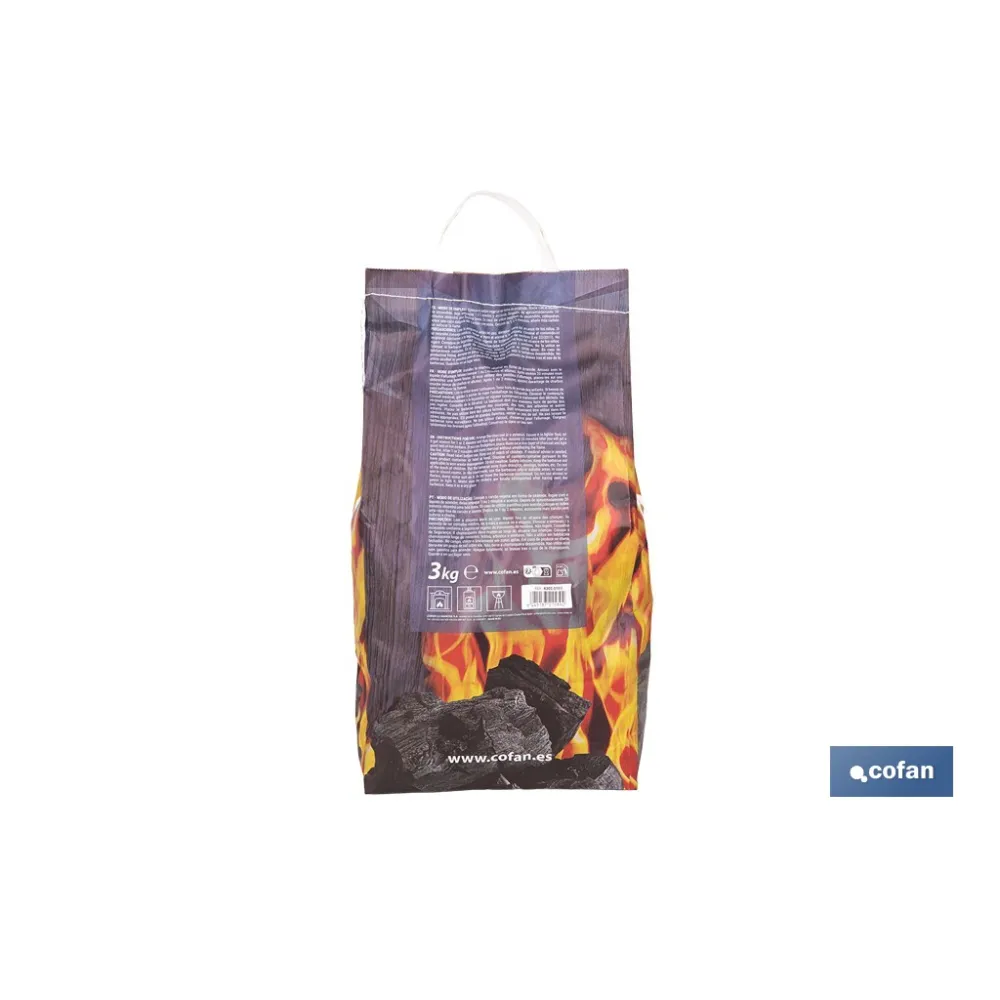 BOLSA CARBON VEGETAL 3 KGS