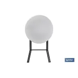 MESA ALTA PLEGABLE BLANCA 80x80x110cm