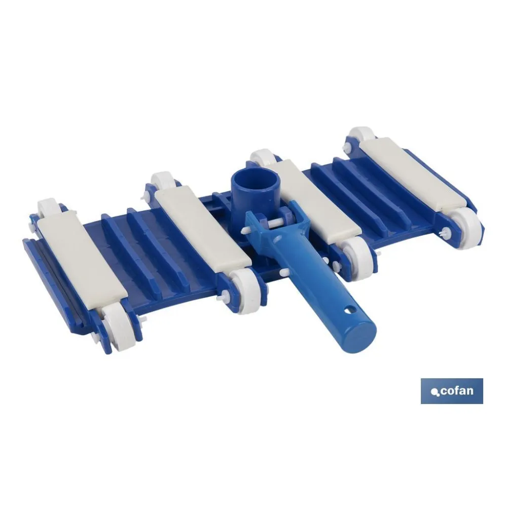 LIMPIAFONDOS/BARREDERA FLEXIBLE PISCINAS 330 X 180 MM