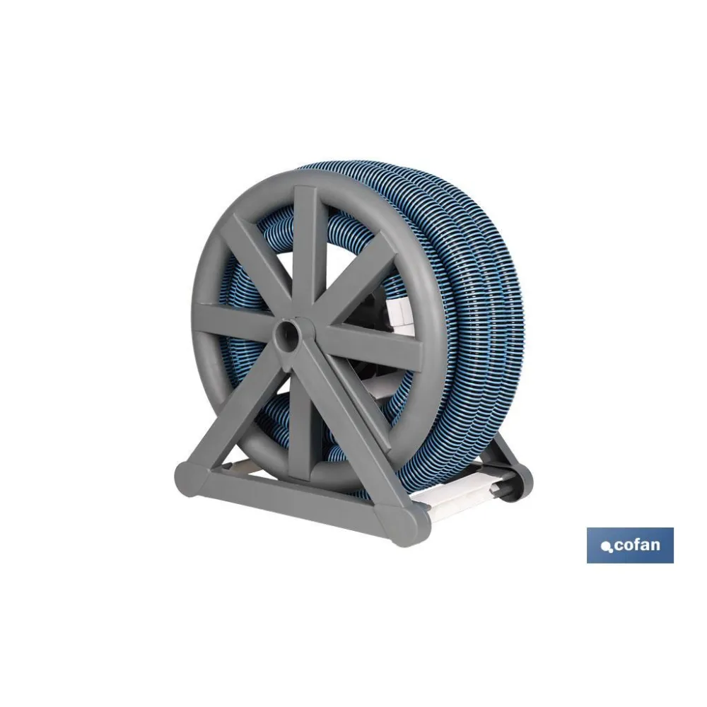 ENROLLADOR MANGUERA EVA 13 M X 38 MM PARA PISCINAS 480 X 320 X 520 MM