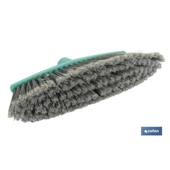 CEPILLO DE BARRER PLUMADO PEQUEÑOS ESPACIOS VERDE AGUA 33 X 8 X 9.5 cm (11) CM)