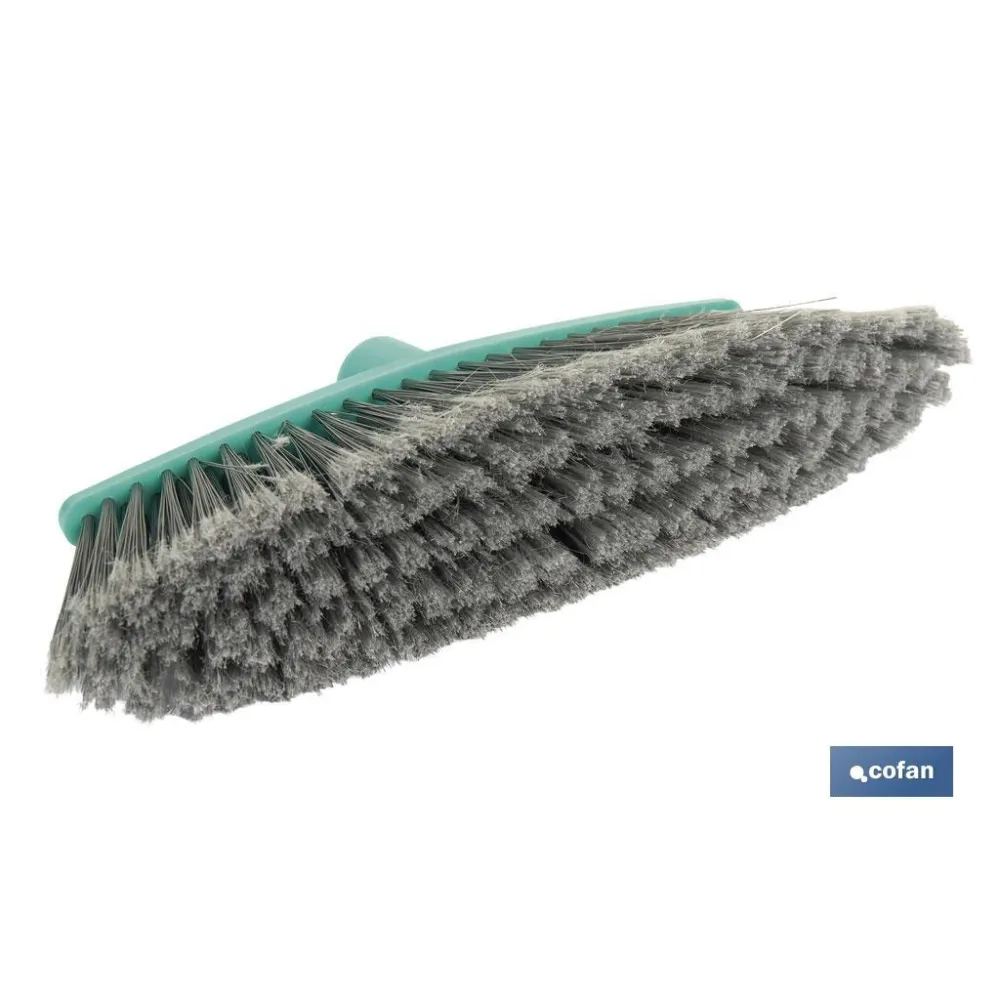 CEPILLO DE BARRER PLUMADO PEQUEÑOS ESPACIOS VERDE AGUA 33 X 8 X 9.5 cm (11) CM)