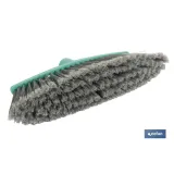 CEPILLO DE BARRER PLUMADO PEQUEÑOS ESPACIOS VERDE AGUA 33 X 8 X 9.5 cm (11) CM)