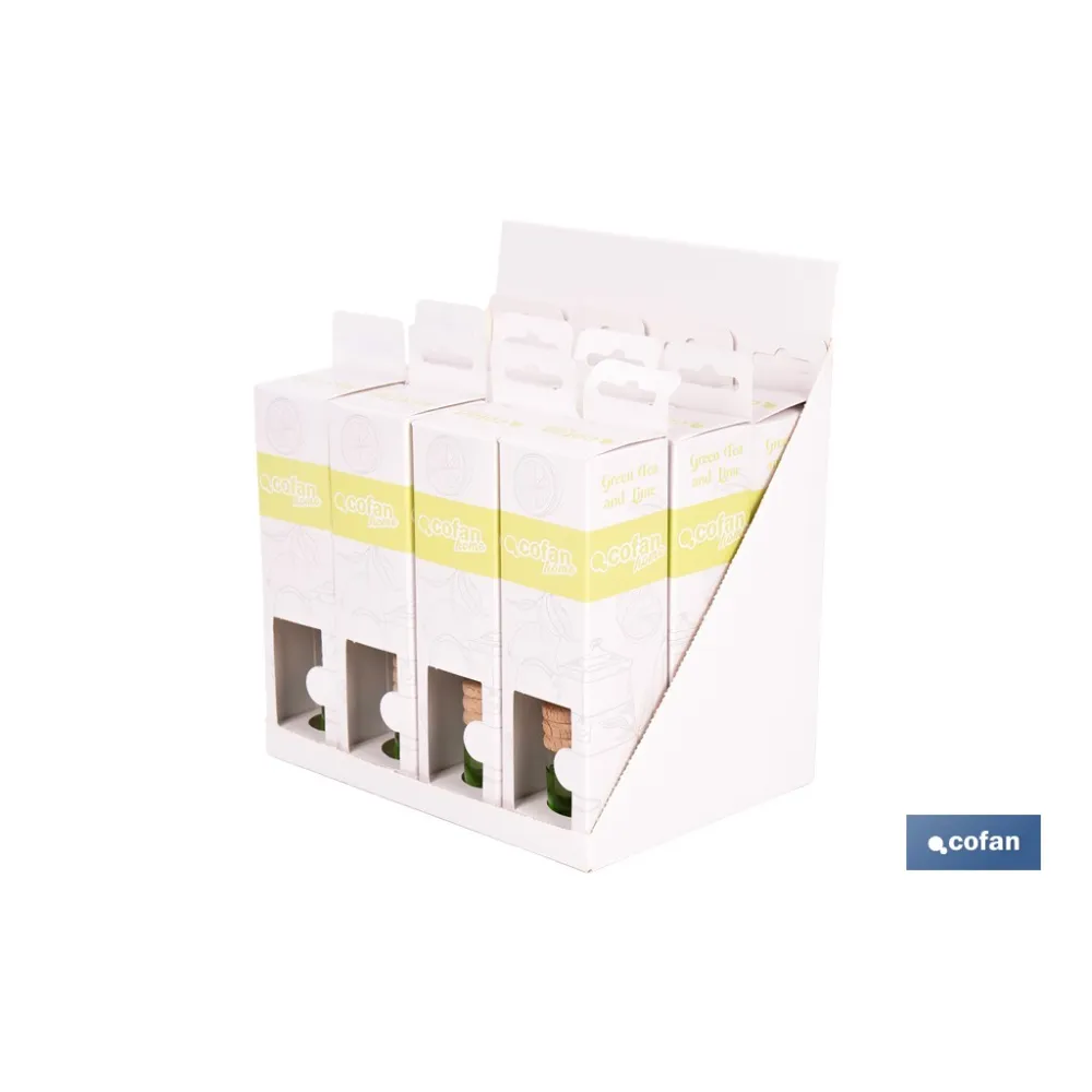 AMBIENTADOR DE COCHE GREEN TEA AND LIME 6 ML