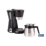 CAFETERA ELÉCTRICA DE GOTEO CON JARRA TERMO 800 W 12 TAZAS 1,2 L
