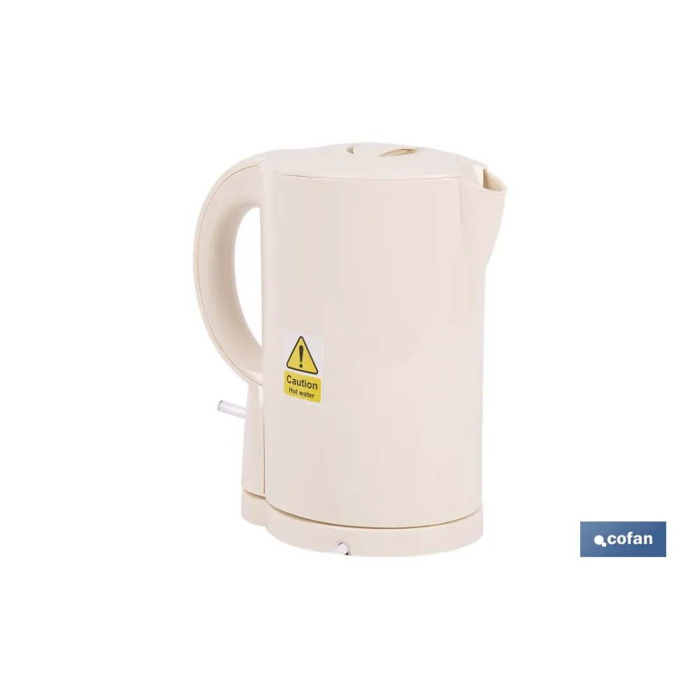 HERVIDOR DE AGUA 1080 W CON CAPACIDAD DE 1 L