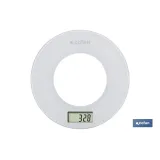 BÁSCULA DE COCINA DIGITAL CON CUENCO DE CAPACIDAD 3,8 L 10 KILOS Ø25,5 X 14 CM
