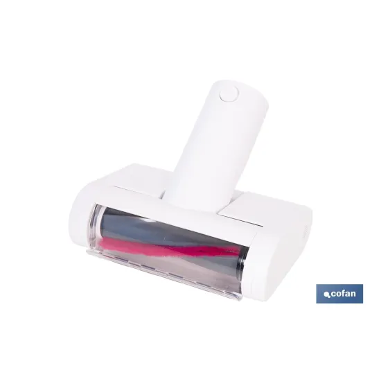 CEPILLO DE ASPIRADORA CON LUZ UV PARA TAPICERÍAS, PELO DE MASCOTAS Y COLCHONES REF. 45053301/02