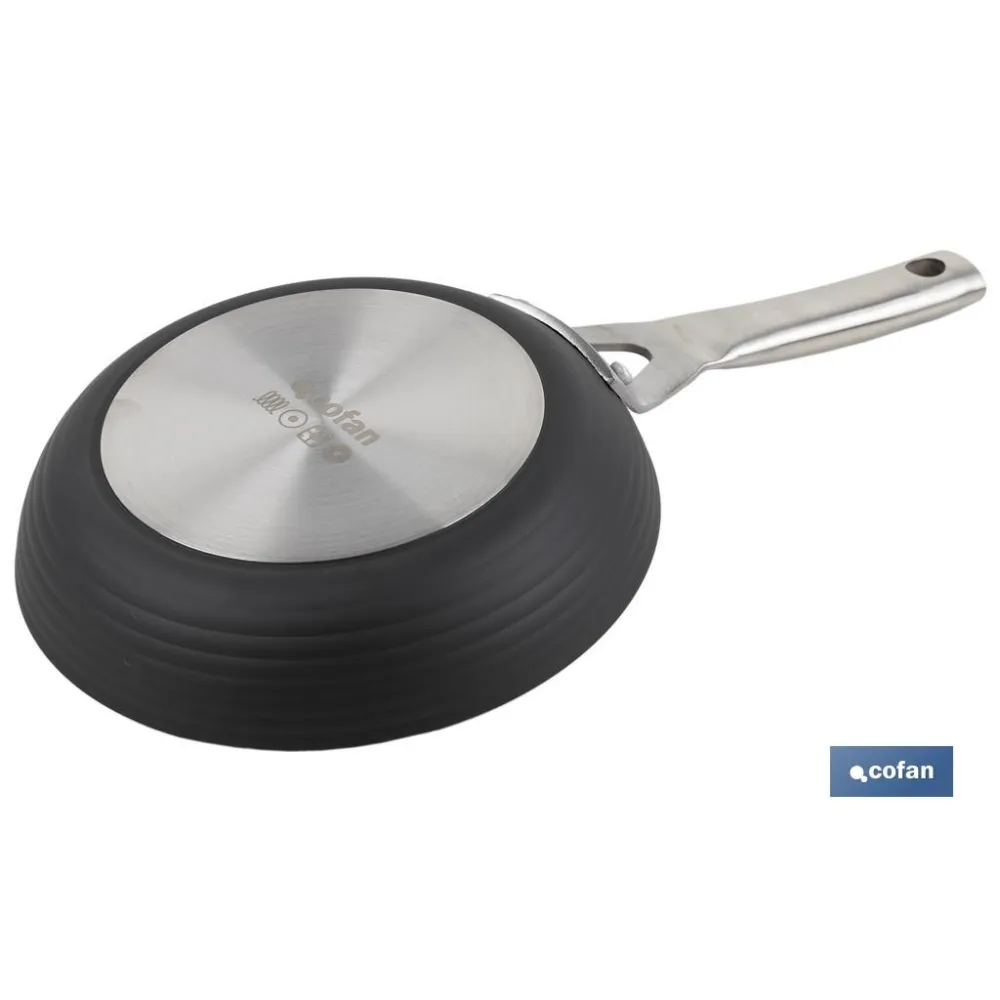 PACK DE 3 SARTENES FULL INDUCCIÓN ALUMINIO FORJADO 20 24 28 CM
