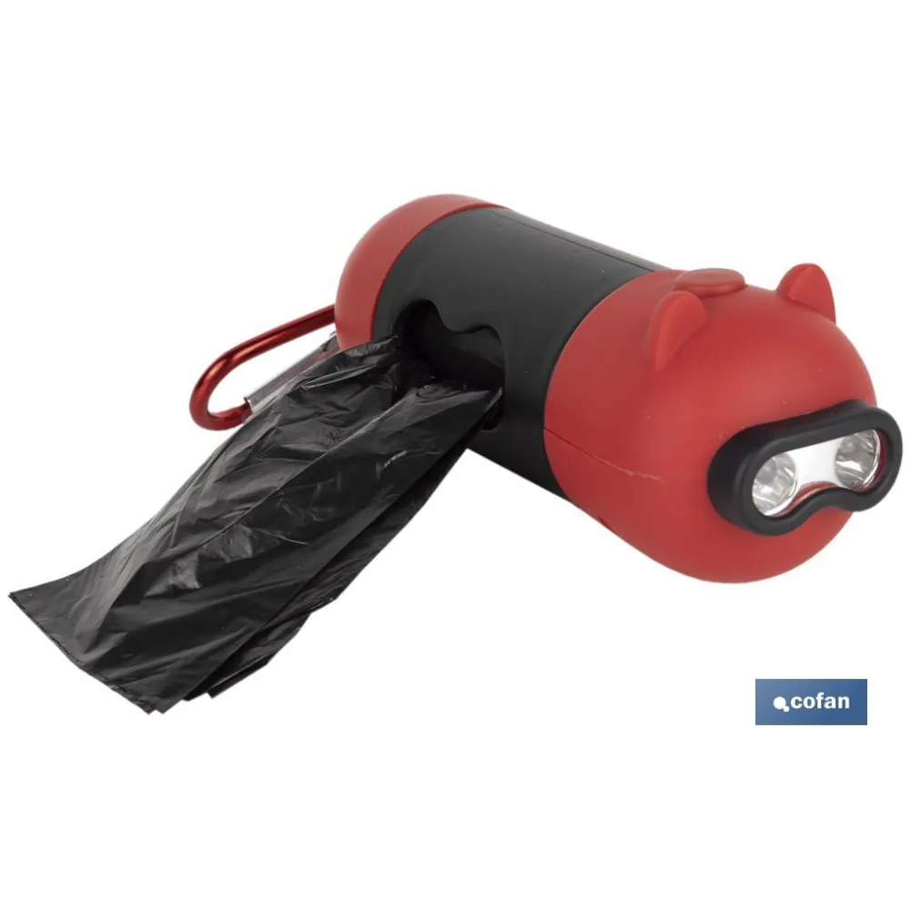 PACK DE DISPENSADOR DE BOLSAS MASCOTA, COMEDERO BEBEDERO Y JUGUETE MORDEDOR PERROS