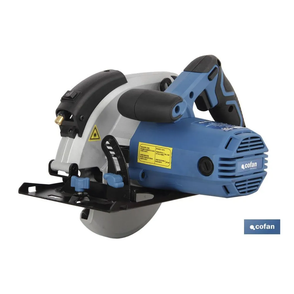 SIERRA CIRCULAR 1500W Ø185MM CON LASER EXTERNO