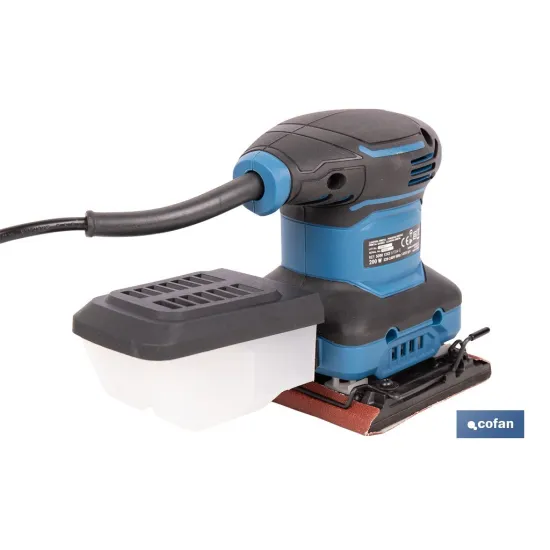 LIJADORA ORBITAL 200 W 14000 RPM 110 X 100 MM