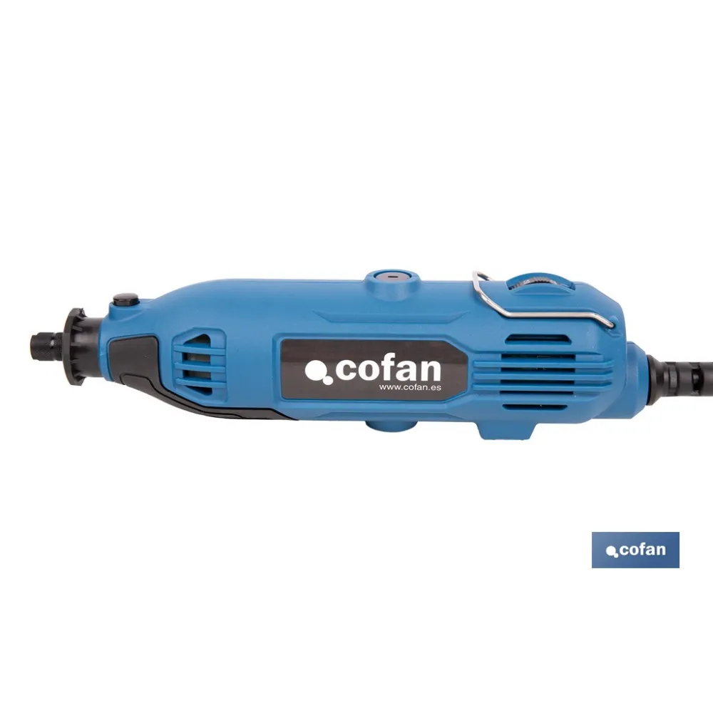 MULTIHERRAMIENTA ROTATIVA 135 W 8000-33000 RPM CON ACCESORIOS