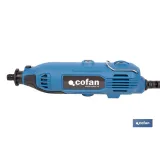MULTIHERRAMIENTA ROTATIVA 135 W 8000-33000 RPM CON ACCESORIOS
