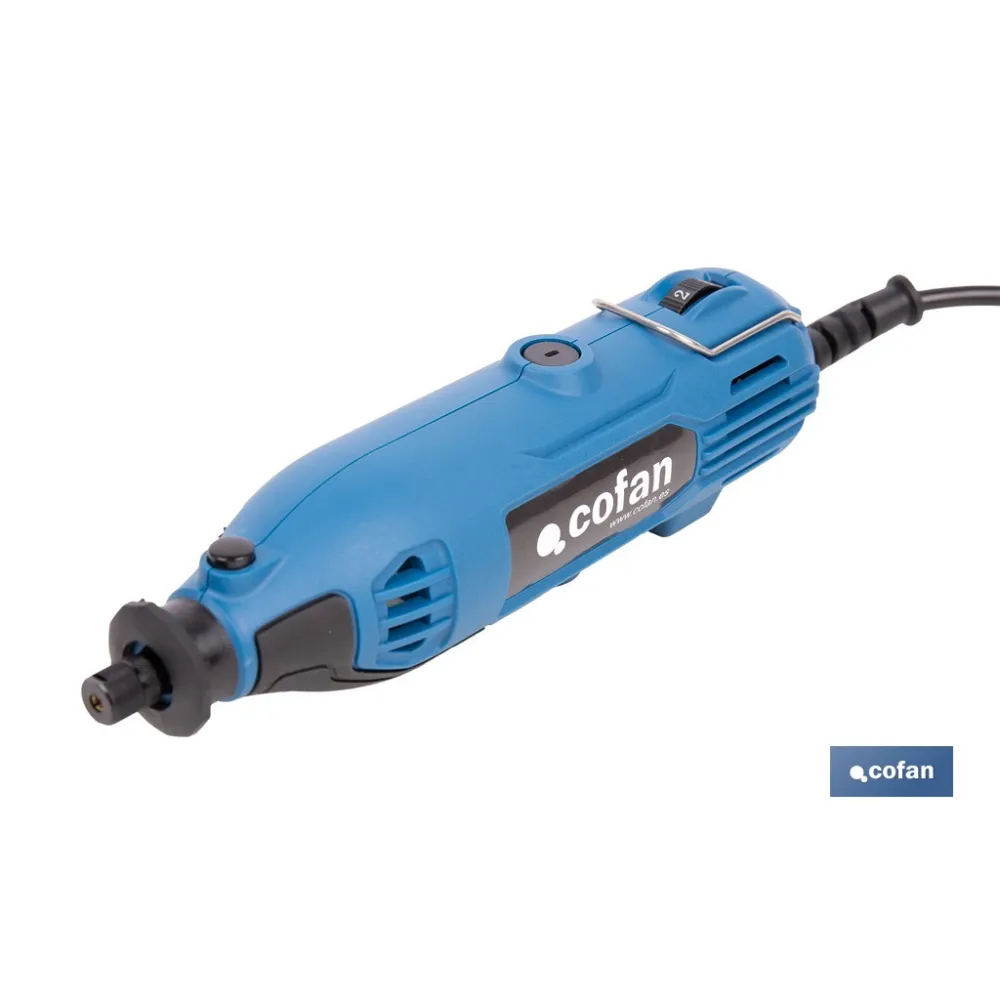MULTIHERRAMIENTA ROTATIVA 135 W 8000-33000 RPM CON ACCESORIOS