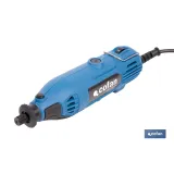 MULTIHERRAMIENTA ROTATIVA 135 W 8000-33000 RPM CON ACCESORIOS