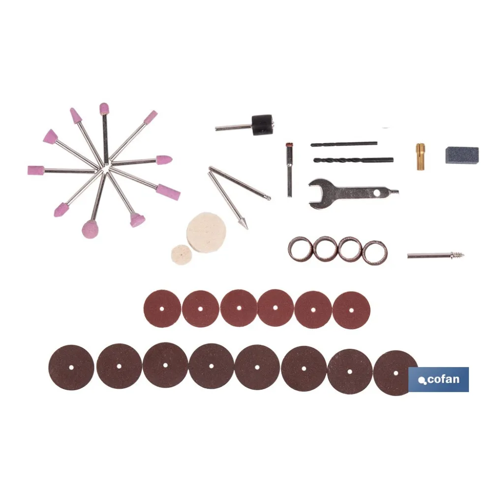 KIT ACCESORIOS MULTIHERRAMIENTA ROTATIVA 50001245