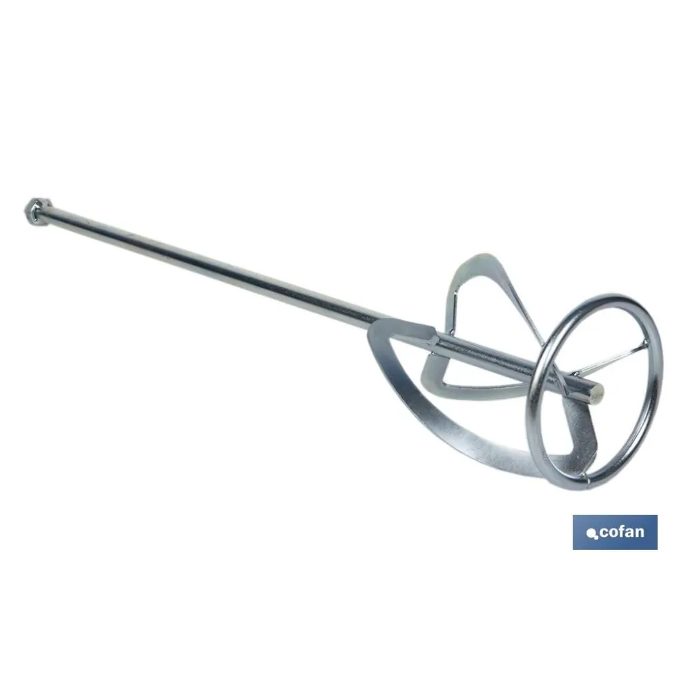 VARILLA MEZCLADORA MORTERO Ø120 600 MM M14