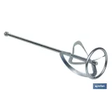 VARILLA MEZCLADORA MORTERO Ø120 600 MM M14