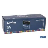 BLÍSTER DE 1 PILA ALCALINA 3LR12/45V VENTA UNITARIA