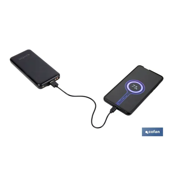 BATERÍA PORTÁTIL POWER BANK 10000 MAH 37 WH