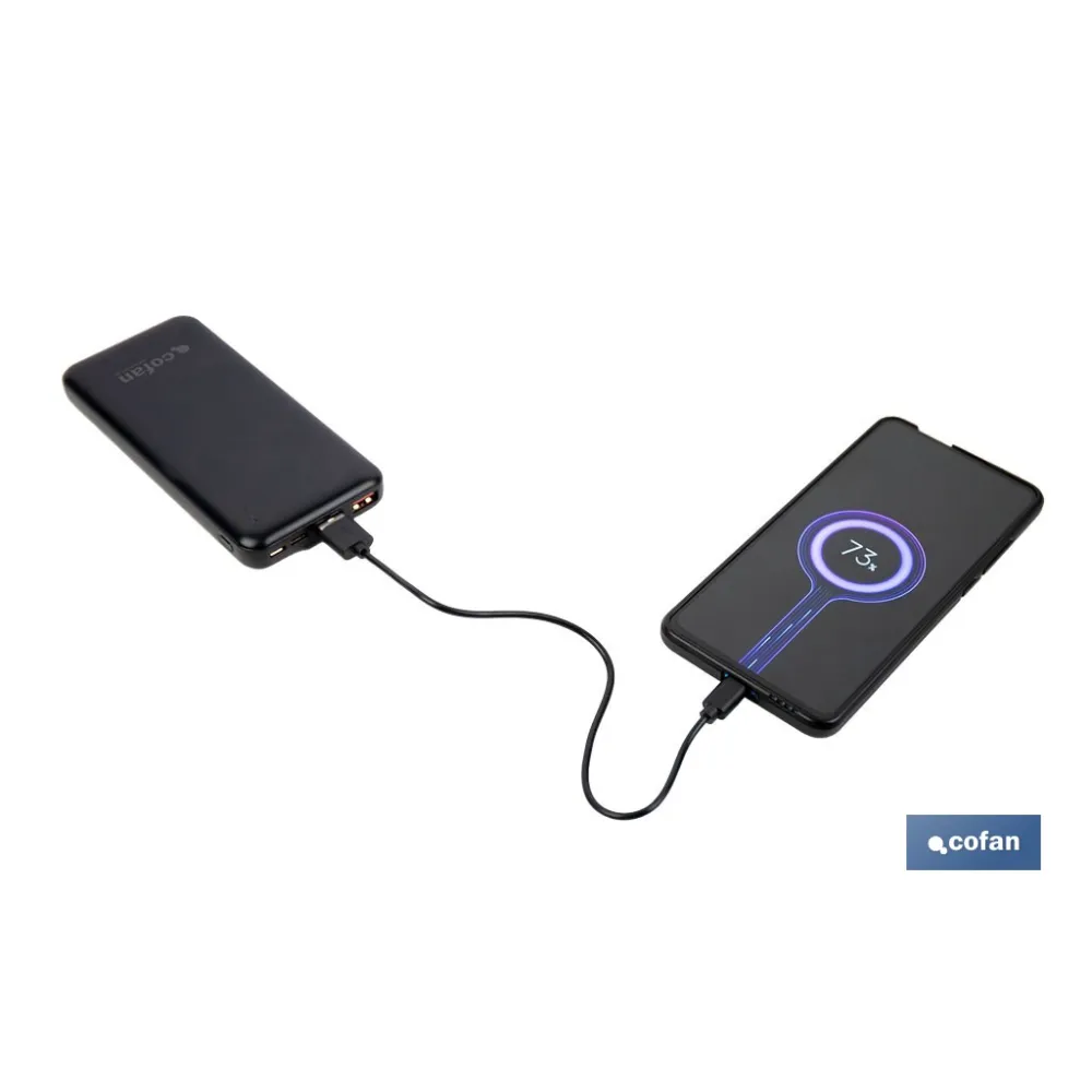 BATERÍA PORTÁTIL POWER BANK 10000 MAH 37 WH