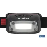 LINTERNA COB LED DE CABEZA 5 W 6500 K USB