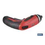ATORNILLADOR A BATERÍA LI-ION 3.6 V 200 RPM
