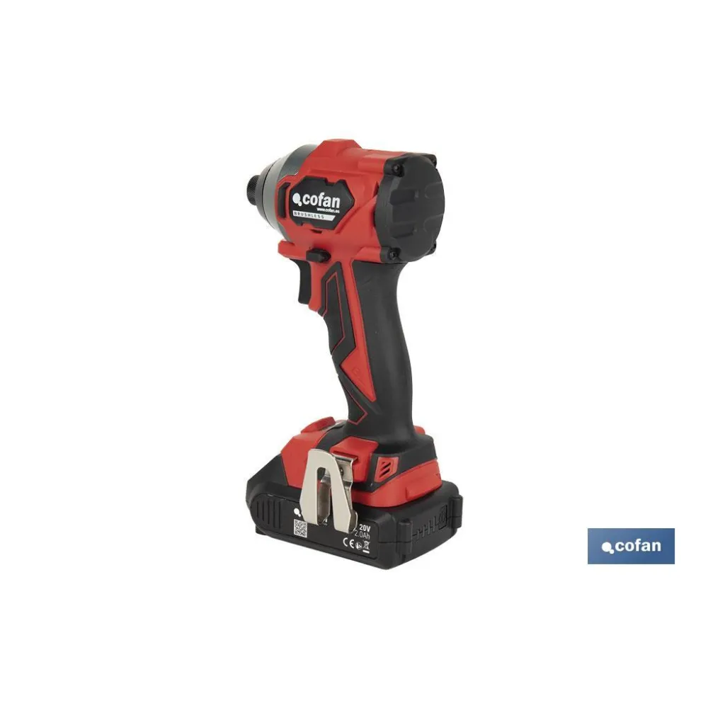 ATORNILLADOR PERCUTOR A BATERÍA Li-ion 20 V 3600 RPM