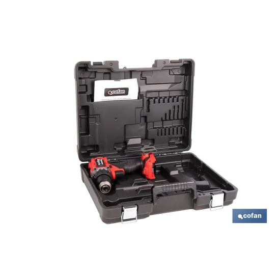 TALADRO ATORNILLADOR COMPACTO A BATERÍA LI-ION 20 V 1900 RPM 60 Nm SIN CARGADOR NI BATERÍA