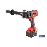 TALADRO PERCUTOR A BATERÍA LI-ION 20 V 2000 RPM 150 NM SIN CARGADOR NI BATERÍA