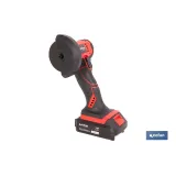 MINIAMOLADORA A BATERÍA LI-ION 20 V 19500 RPM 76 MM