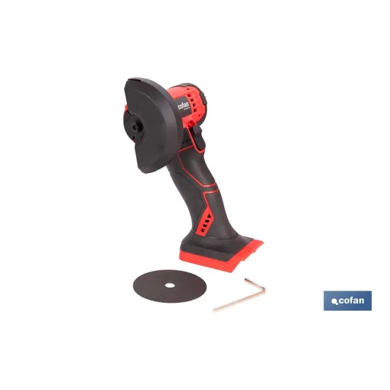 MINIAMOLADORA A BATERÍA LI-ION 20 V 19500 RPM 76 MM SIN CARGADOR NI BATERÍA