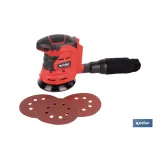 LIJADORA ORBITAL A BATERÍA Li-ion 20 V 125 MM 10000 RPM SIN CARGADOR NI BATERÍA