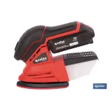 LIJADORA MOUSE A BATERÍA Li-ion 20 V 11000 RPM