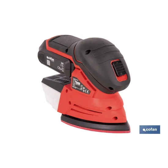 LIJADORA MOUSE A BATERÍA Li-ion 20 V 11000 RPM