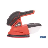 LIJADORA MOUSE A BATERÍA Li-ion 20 V 11000 RPM SIN CARGADOR NI BATERÍA