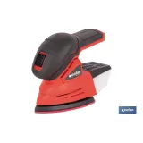 LIJADORA MOUSE A BATERÍA Li-ion 20 V 11000 RPM SIN CARGADOR NI BATERÍA