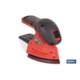 LIJADORA MOUSE A BATERÍA Li-ion 20 V 11000 RPM SIN CARGADOR NI BATERÍA