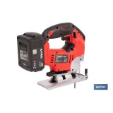 SIERRA DE CALAR A BATERÍA Li-ion 20 V 0-45° 0-3000 RPM
