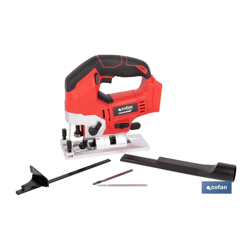 SIERRA DE CALAR A BATERÍA Li-ion 20 V 0-45° 0-3000 RPM SIN CARGADOR NI BATERÍA