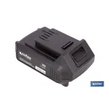 PACK CARGADOR 20 V 2.4 A Y BATERÍA Li-ion 20 V 2.0Ah